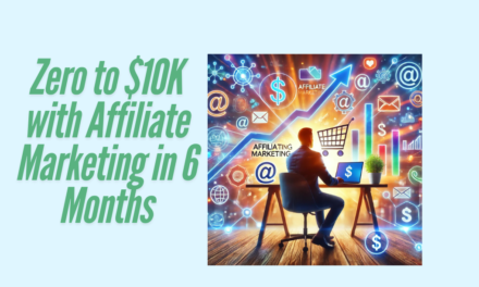 Zero to $10K with Affiliate Marketing in 6 Months